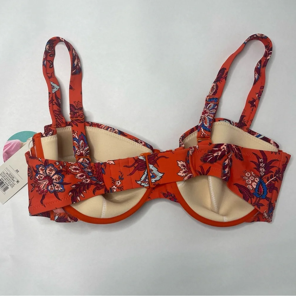 New Rhode 2 piece swimsuit bikini size 22 top‎ and 4x bottoms
